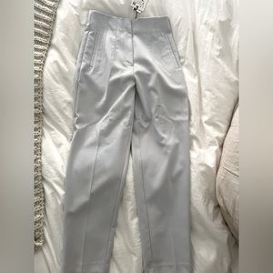 Zara High Waisted Trouser in Baby Blue NWT